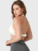 DICORYA — Brassière de sport col américain dos nu