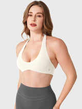 DICORYA — Brassière de sport col américain dos nu