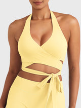 DICORYA — Brassière de sport croisée style ballet