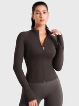 DICORYA — Veste de sport zippée ajustée