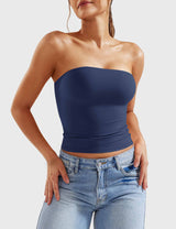 DICORYA — Haut bandeau double épaisseur