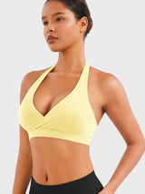 DICORYA — Brassière de sport col américain