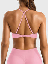 DICORYA — Brassière de sport dos torsadé