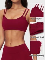 DICORYA — Brassière de sport double bretelles