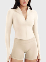 DICORYA — Veste zippée sans couture
