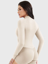 DICORYA — Veste zippée sans couture