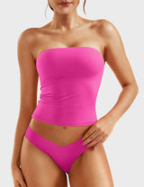 DICORYA — Haut bandeau double épaisseur