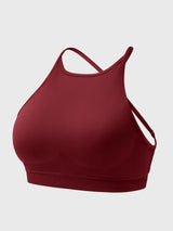 DICORYA — Brassière de sport col montant dos nu