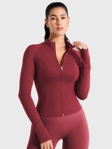 DICORYA — Veste de sport zippée ajustée