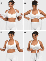 DICORYA — Brassière de sport croisée style ballet