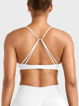 DICORYA — Brassière de sport minimaliste à bretelles fines