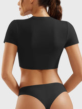 DICORYA — Crop top manches courtes