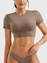 DICORYA — Crop top manches courtes