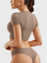 DICORYA — Crop top manches courtes
