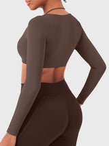 DICORYA — Crop top manches longues