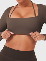 DICORYA — Crop top manches longues