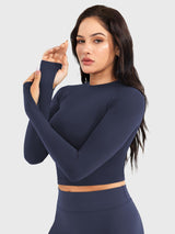 DICORYA — Haut sans couture manches longues