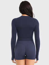 DICORYA — Haut sans couture manches longues