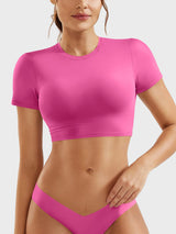 DICORYA — Crop top manches courtes