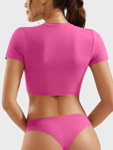 DICORYA — Crop top manches courtes