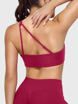 DICORYA — Brassière de sport asymétrique une épaule