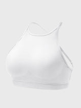 DICORYA — Brassière de sport col montant dos nu