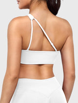 DICORYA — Brassière de sport asymétrique une épaule