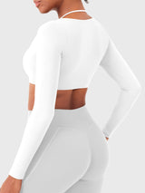DICORYA — Crop top manches longues