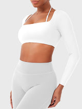DICORYA — Crop top manches longues