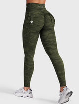 DICORYA — Legging camouflage ajusté
