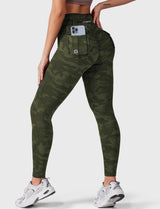 DICORYA — Legging camouflage ajusté