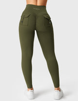 DICORYA — Legging ajusté à ceinture en V