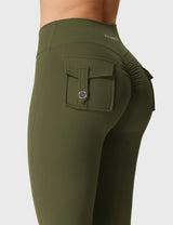 DICORYA — Legging ajusté à ceinture en V