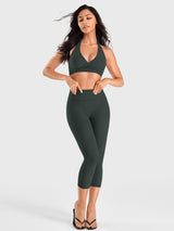 DICORYA — Legging corsaire taille haute