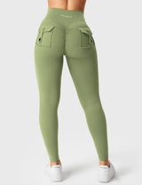 DICORYA — Legging ajusté à ceinture en V