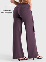 DICORYA — Legging droit à taille nouée