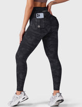 DICORYA — Legging camouflage ajusté
