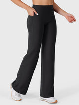 DICORYA — Legging droit long avec poches