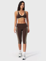 DICORYA — Legging corsaire à taille repliable