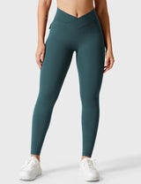 DICORYA — Legging ajusté à ceinture en V