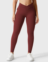 DICORYA — Legging ajusté à ceinture en V