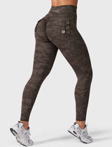 DICORYA — Legging camouflage ajusté
