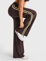 DICORYA — Legging droit à bandes contrastées