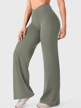 DICORYA — Legging droit à ceinture en V
