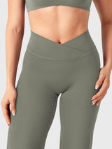 DICORYA — Legging droit à ceinture en V