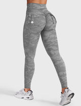 DICORYA — Legging camouflage ajusté