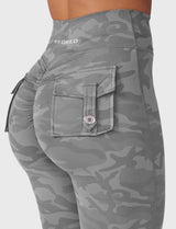DICORYA — Legging camouflage ajusté