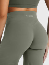 DICORYA — Legging droit long taille haute