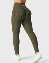 DICORYA — Legging ajusté à ceinture en V