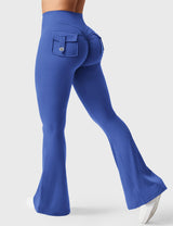 DICORYA — Legging évasé avec poches